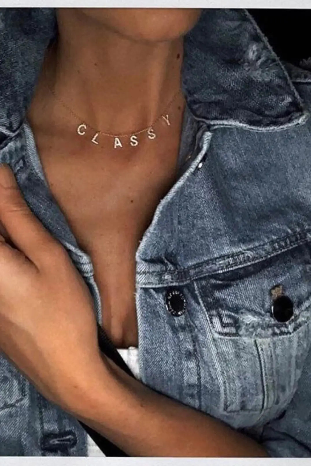 Crystal Custom Name Necklaces - Melissa Jean Boutique