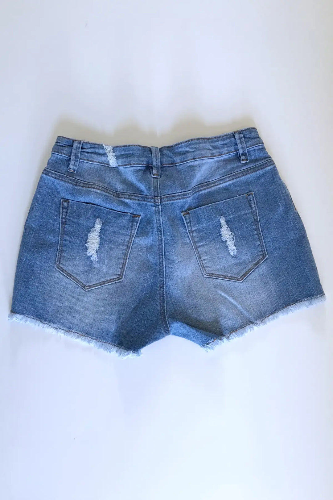 Stars and Stripes Jean Shorts - Melissa Jean Boutique