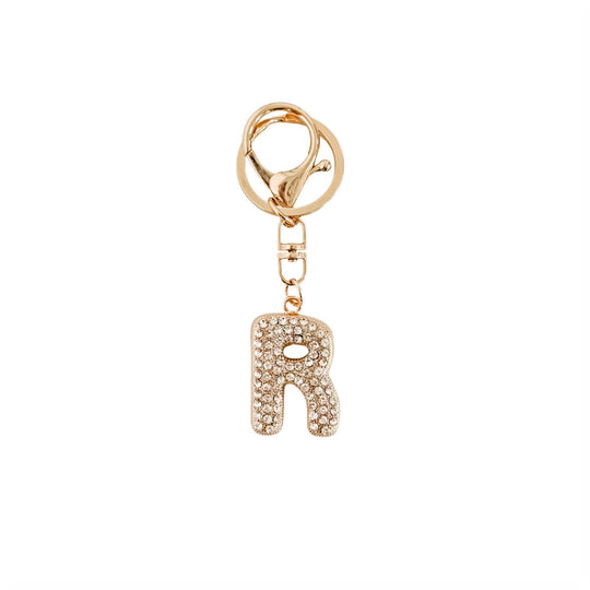 Diamond Initial Bag Charm - MELISSA JEAN