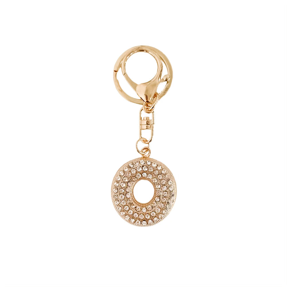 Diamond Initial Bag Charm - MELISSA JEAN