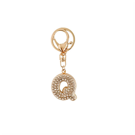 Diamond Initial Bag Charm - MELISSA JEAN