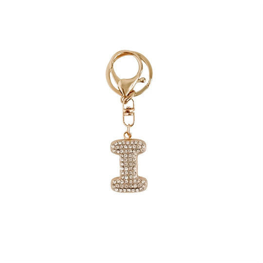 Diamond Initial Bag Charm - MELISSA JEAN