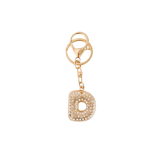 Diamond Initial Bag Charm - MELISSA JEAN