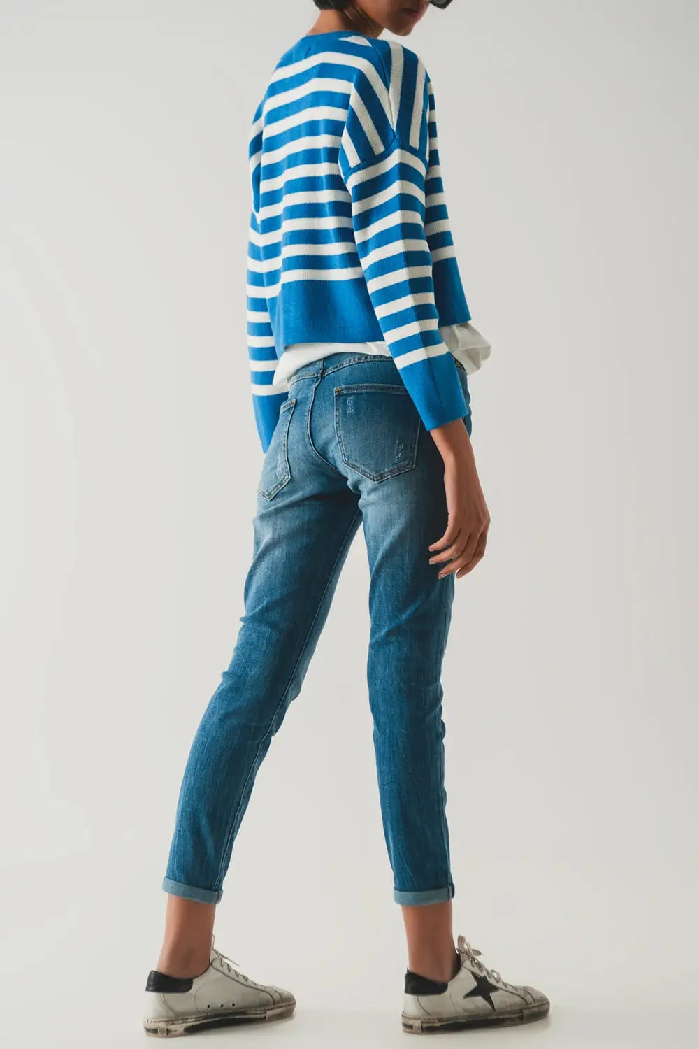 Jean à fermeture boutonnée - Pantalons