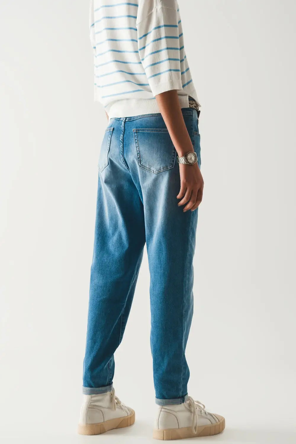 Jean boyfriend style années 90 - Pantalons