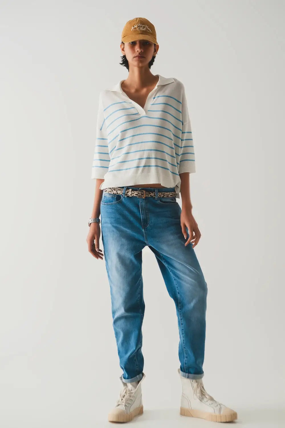 Jean boyfriend style années 90 - Pantalons