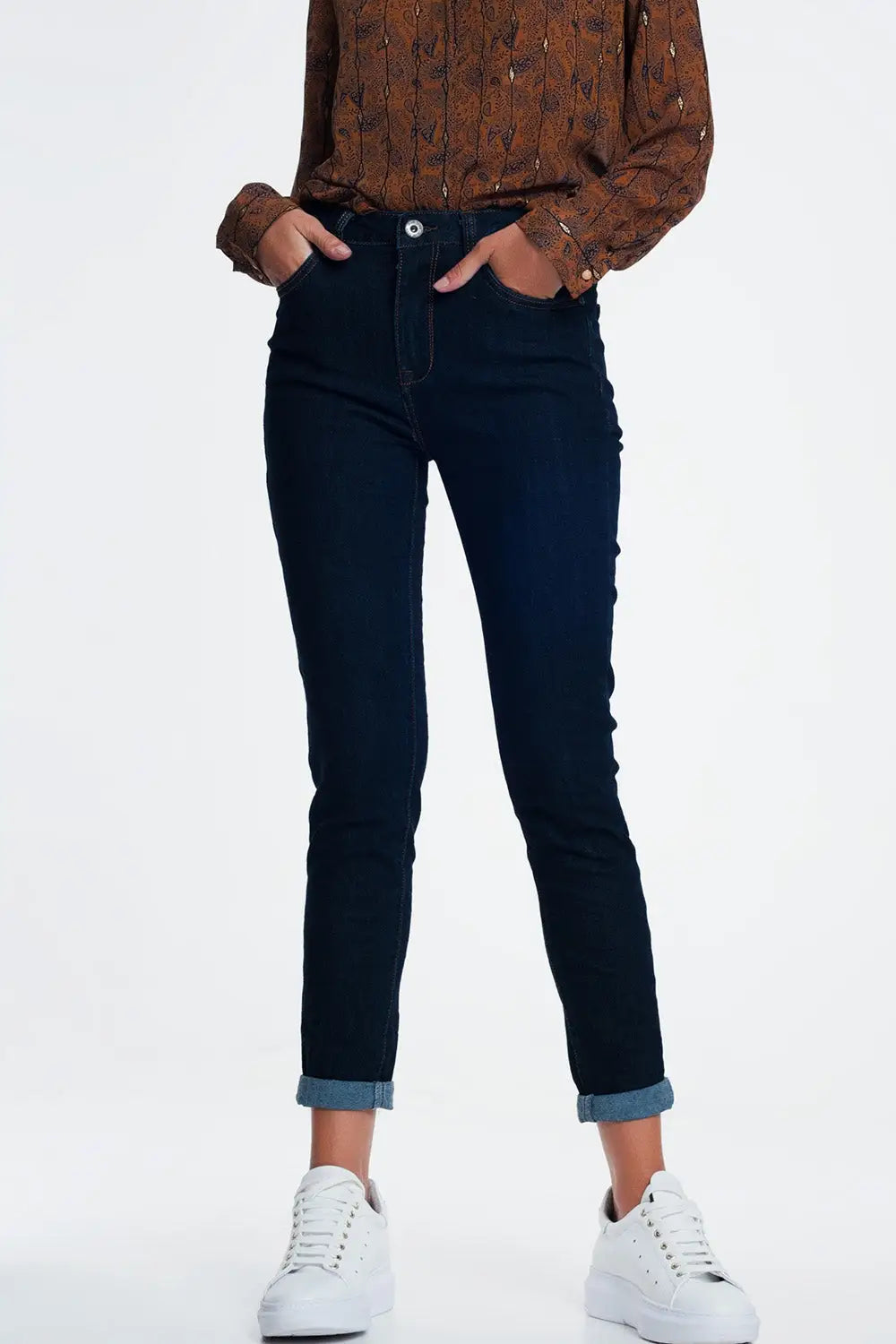 Jean classique Bleu d’encre - Pantalons