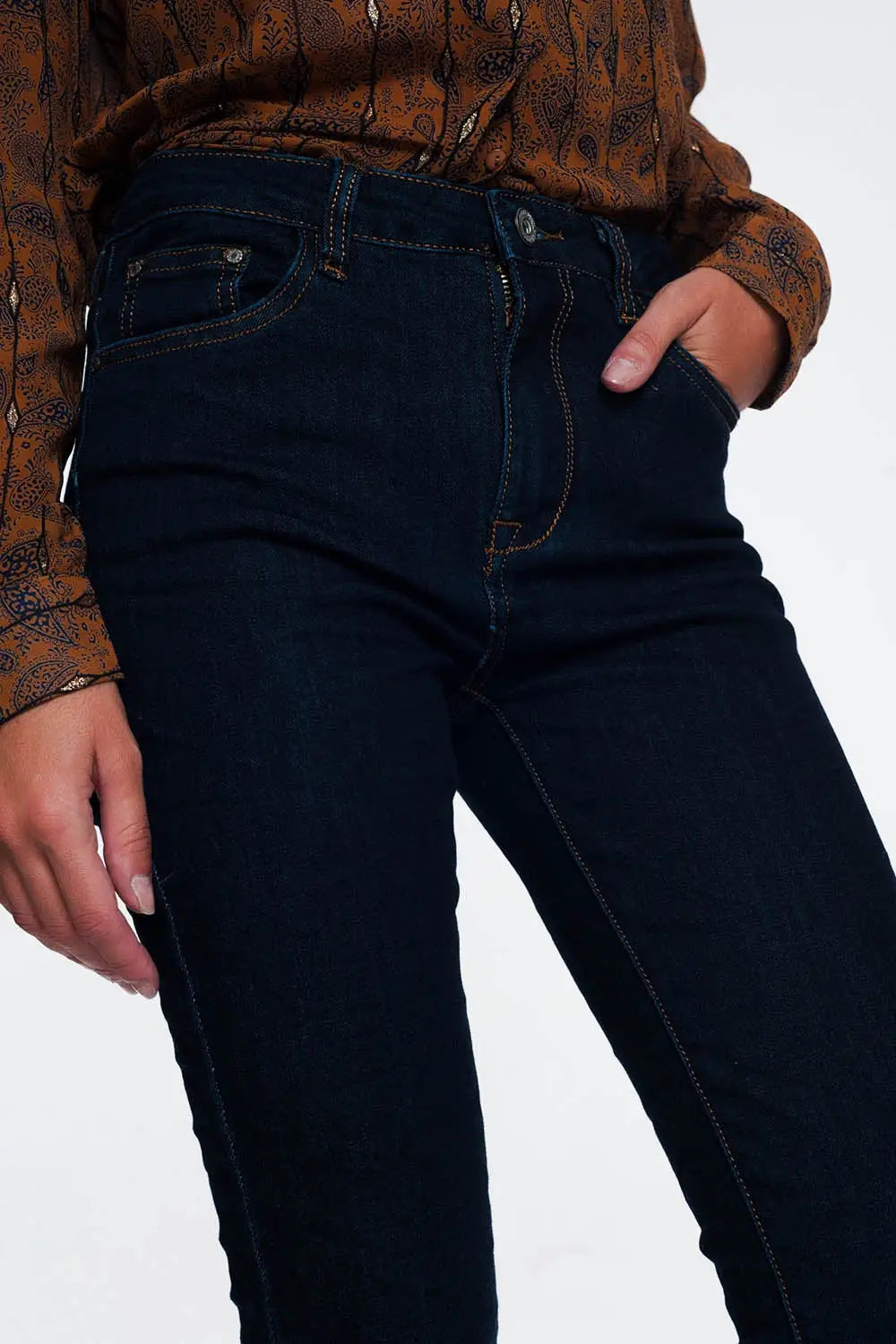 Jean classique Bleu d’encre - Pantalons