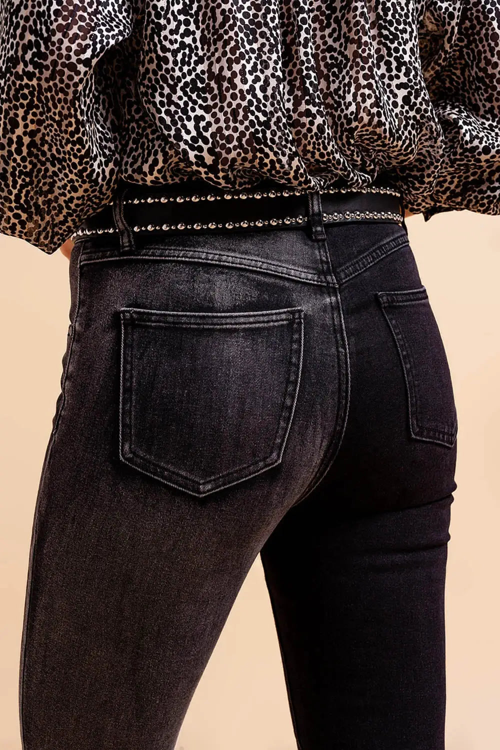 Jean d’ensemble motif color block - Pantalons