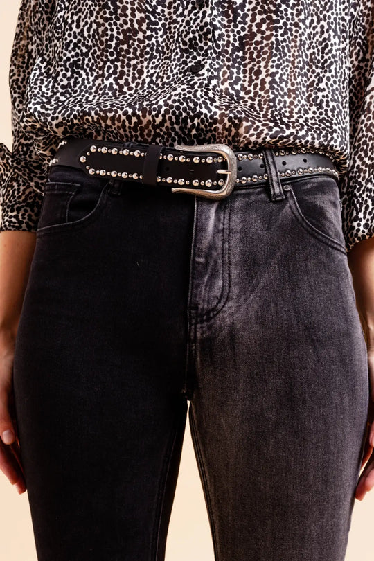 Jean d’ensemble motif color block - Pantalons