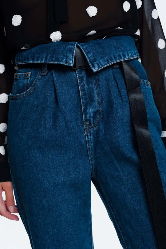 Q2 jean modèle paper bag