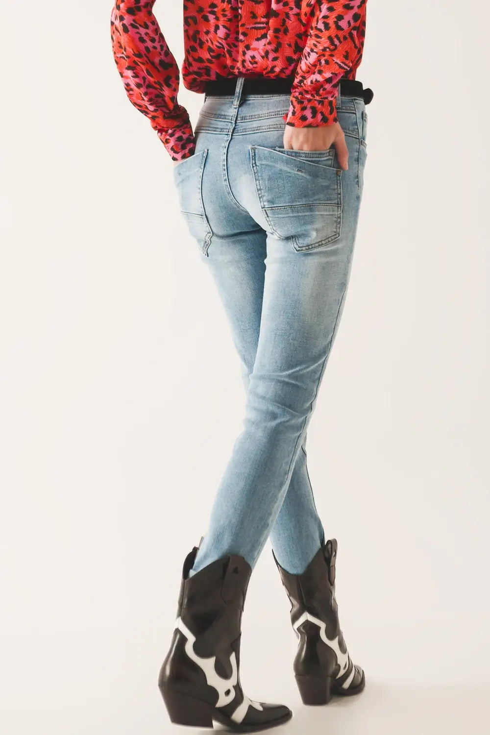 Jean skinny avec tissus élastique - Pantalons