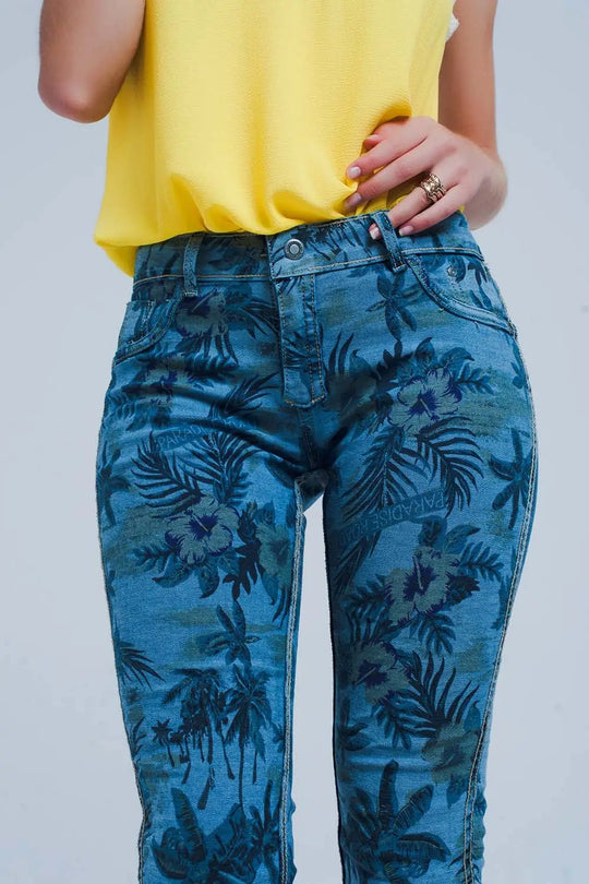 Jeans reversible in mid blue - Jeans