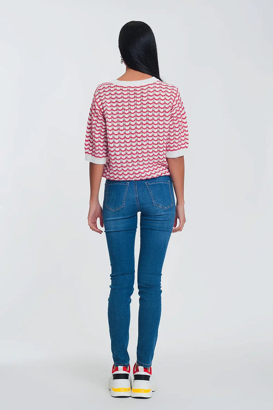 Jeggings délavage foncé - Pantalons