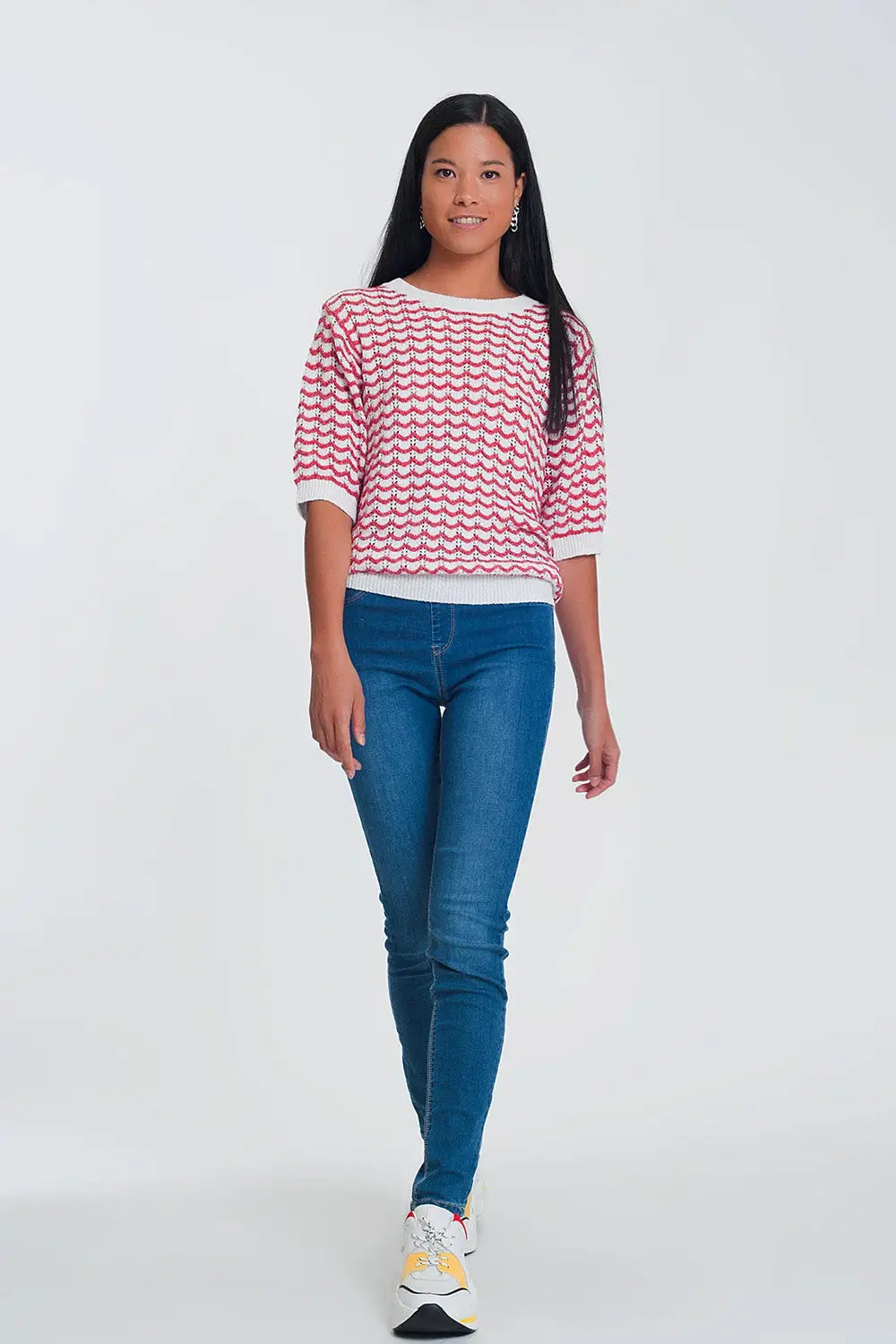 Jeggings in dark wash - Jeans