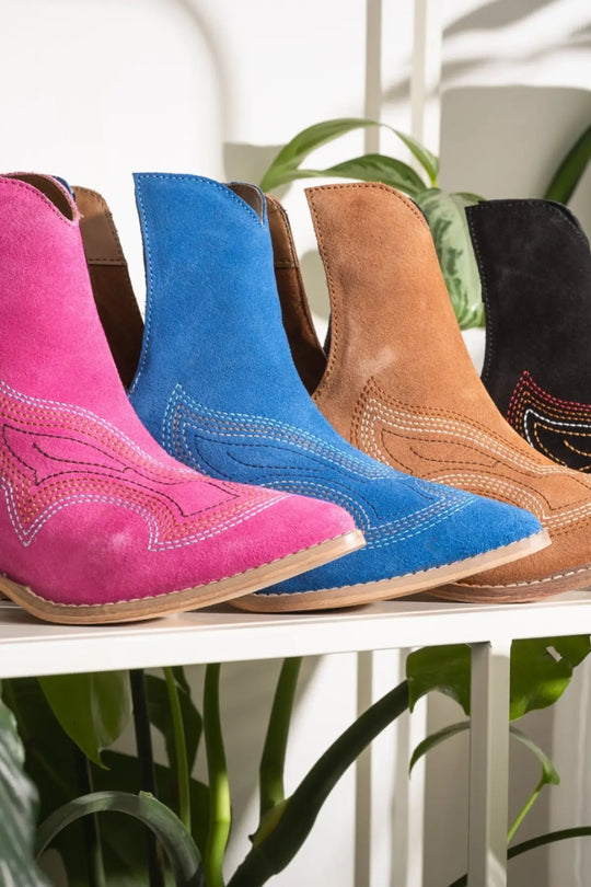 Journee Ankle Boots in Tan - 110 Fashion Boots
