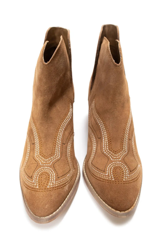 Journee Ankle Boots in Tan - 110 Fashion Boots