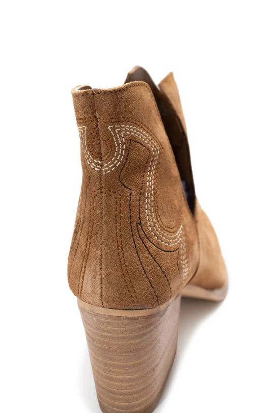Journee Ankle Boots in Tan - 110 Fashion Boots