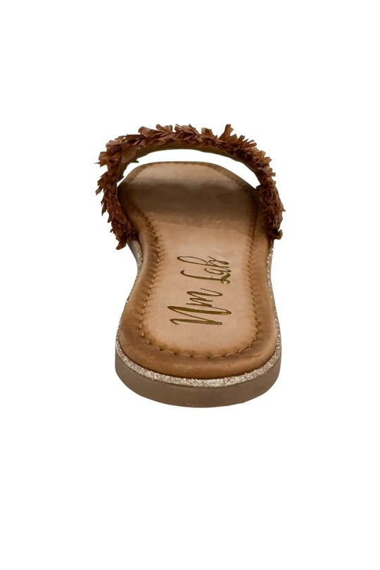 Juana Woven Sandals in Tan - 130 Sandals