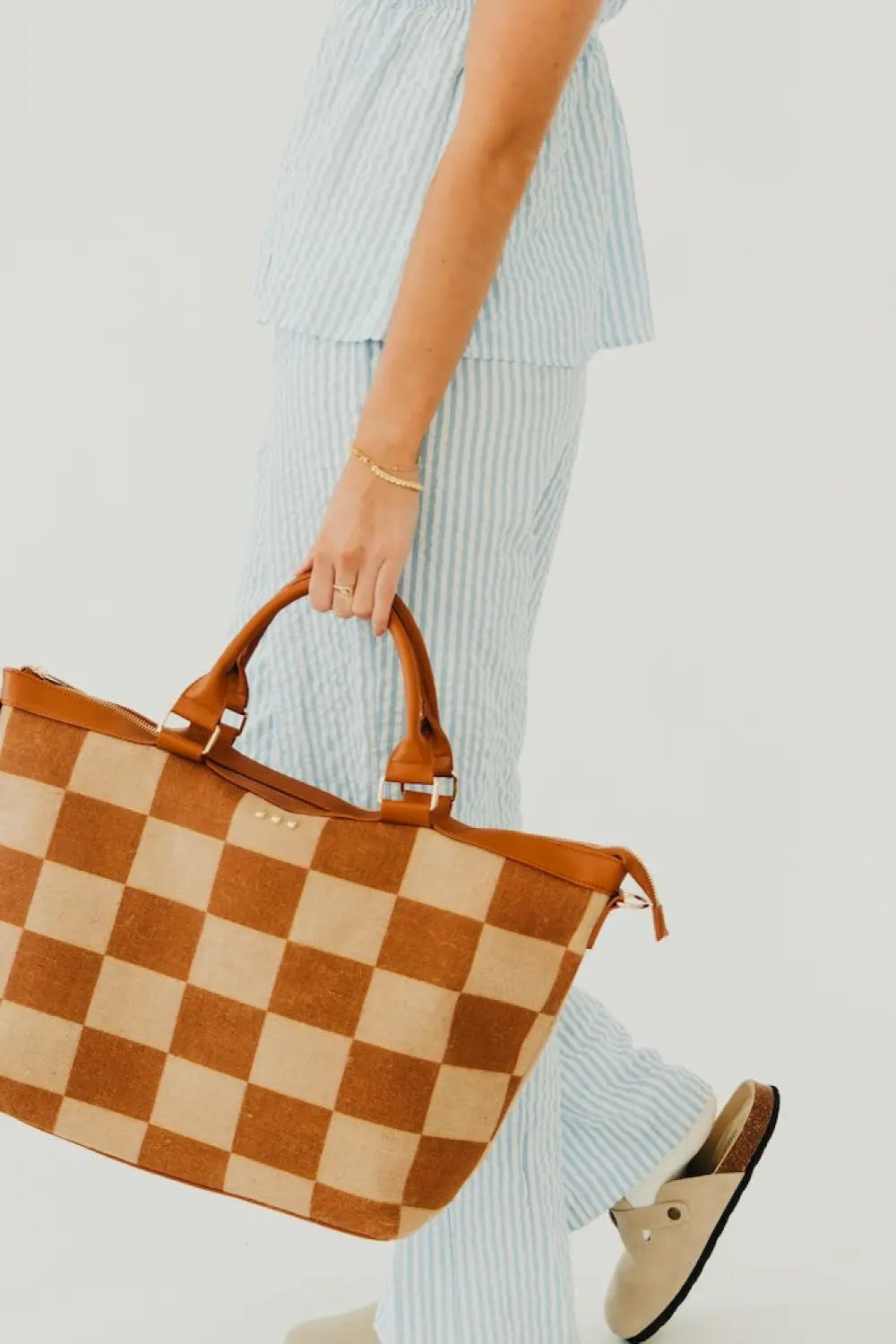 June Jute Tote Bag - Tote Bag