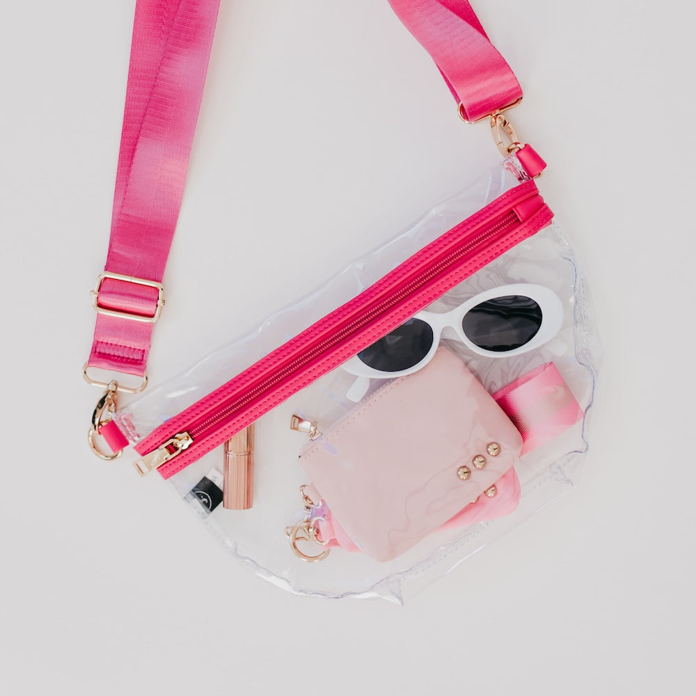 Kehlani Clear Stadium Bum Bag - MELISSA JEAN