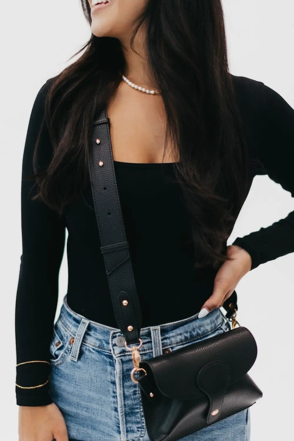 Khloe Vegan Leather Crossbody - Crossbody Bag