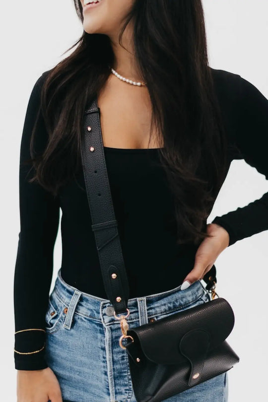 Khloe Vegan Leather Crossbody - Crossbody Bag
