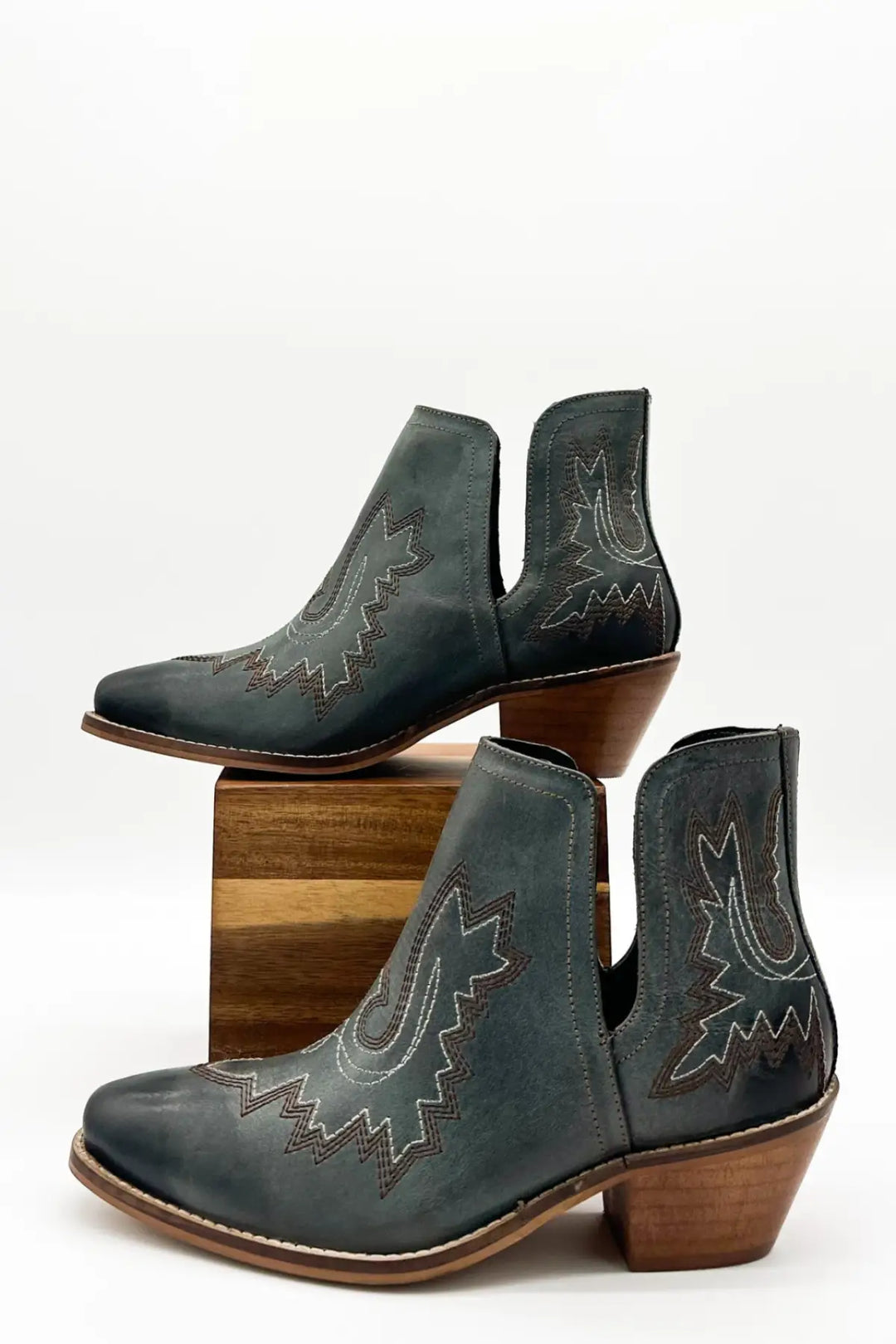 Kickin’ Booties in Teal - 110 Fashion Boots