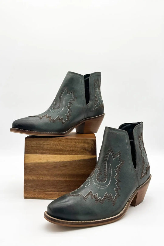 Kickin’ Booties in Teal - 110 Fashion Boots