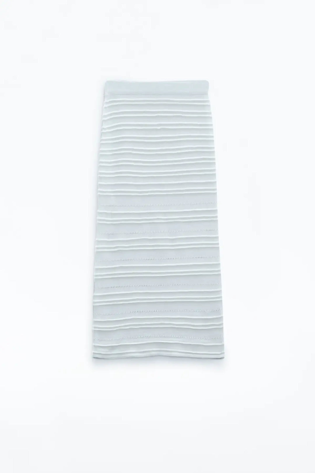 Knitted Midi Skirt in White - One Size / White - Skirts