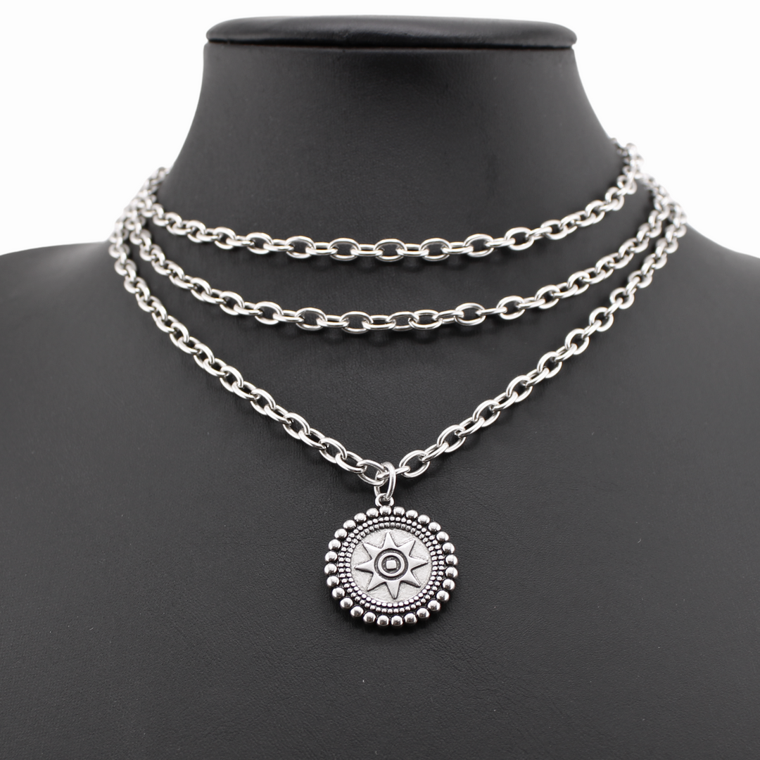 I Am Worthy Sun Essential Necklace - MELISSA JEAN