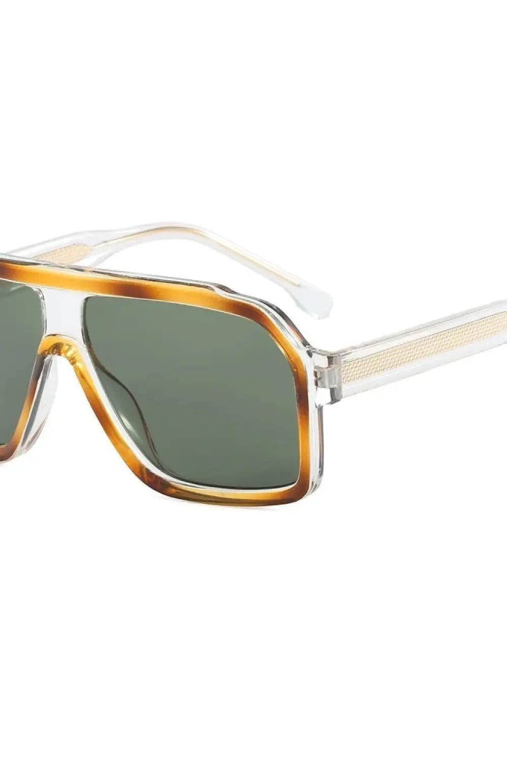 Leah Retro Oversized Aviator Sunglasses - Sunglasses