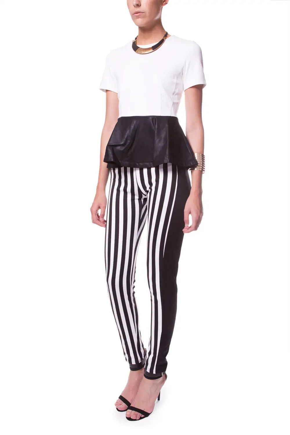 Leggings à rayures - Pantalons