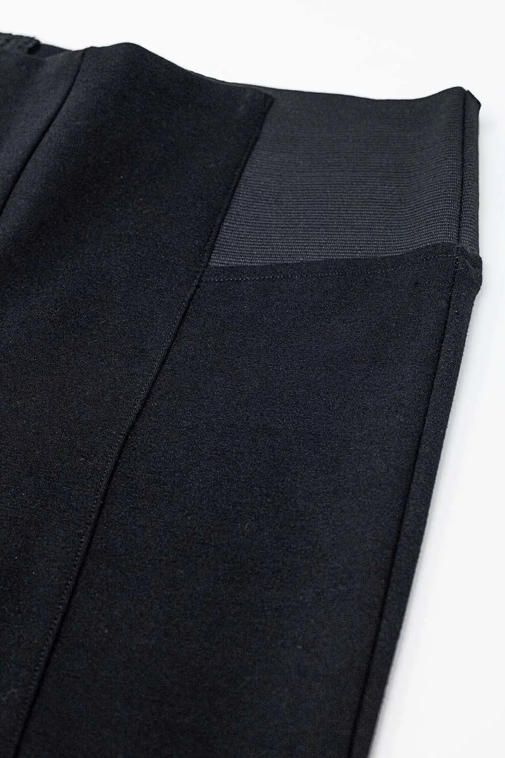 Leggings noirs à taille haute - Pantalons