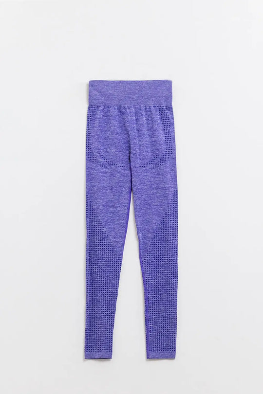 Q2 Leggings sans couture Violet