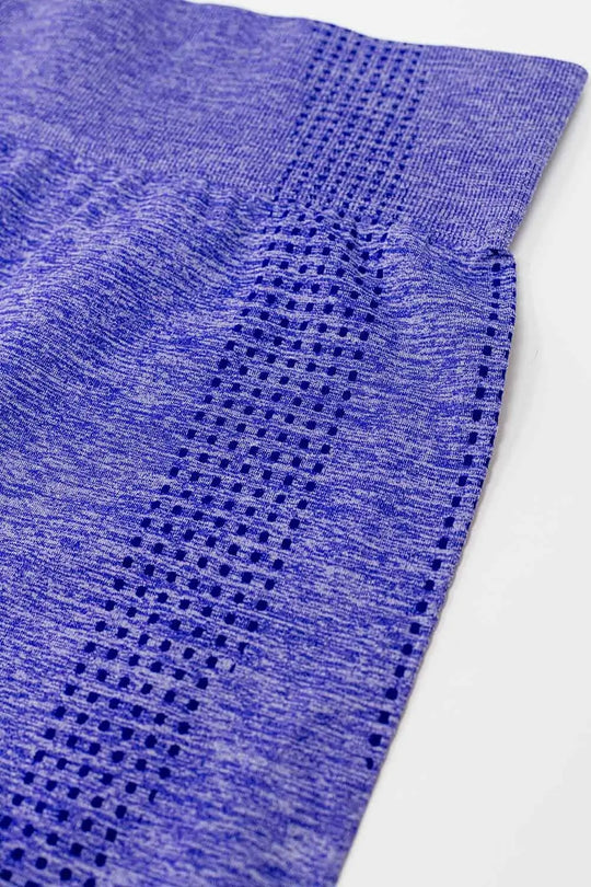 Leggings sans couture Violet - Pantalons