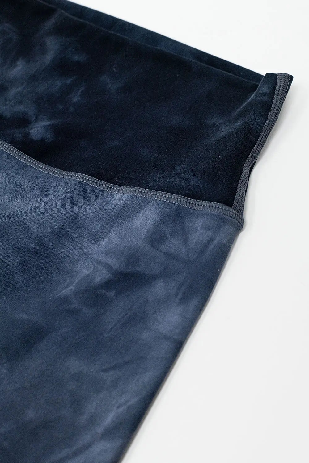 Leggings taille haute Midnight Blue Tie-Dye - Pantalons
