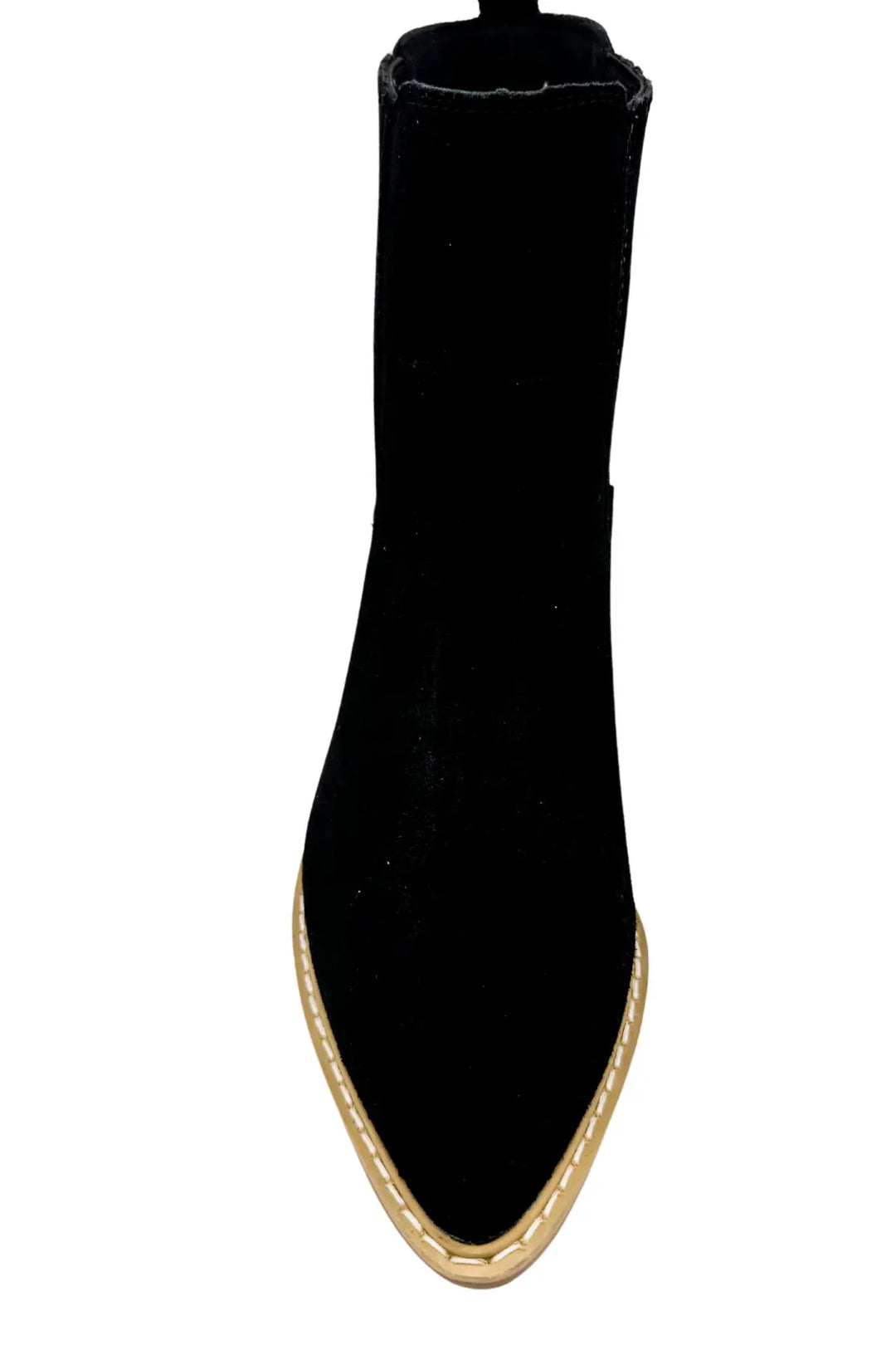 Leonor Suede Ankle Boot in Black - 100 Western Boots