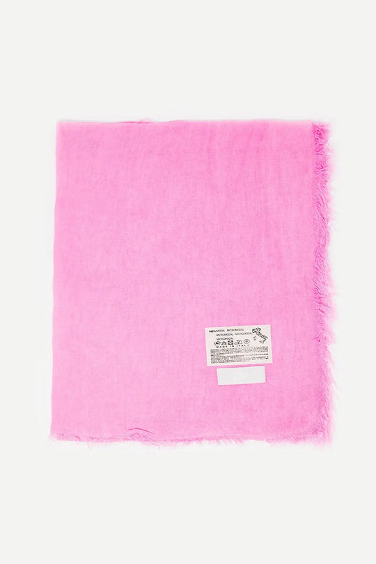 Lightweight scarf in pink - One Size / Fuchsia - Scarves &amp; Hats