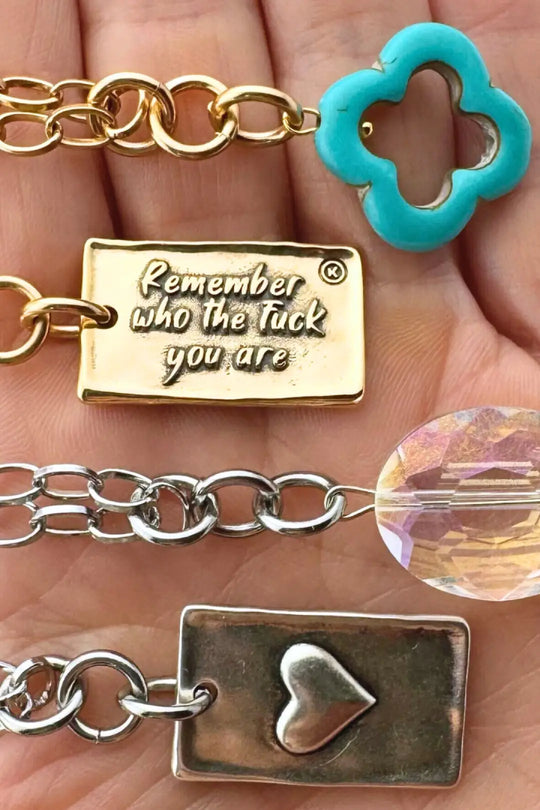 Remember Who the F*ck You Are Original Lite Necklace - original lite