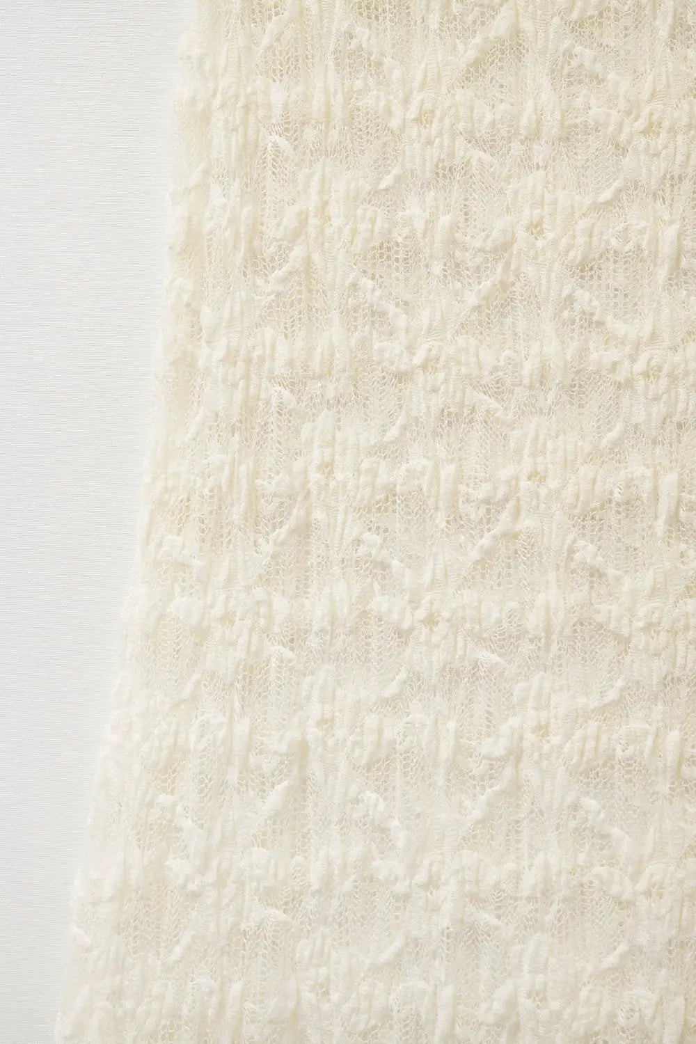 Long Sheer White Bohemian Style Skirt - Skirts