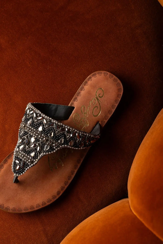 Loving U Sandals in Black - 130 Sandals