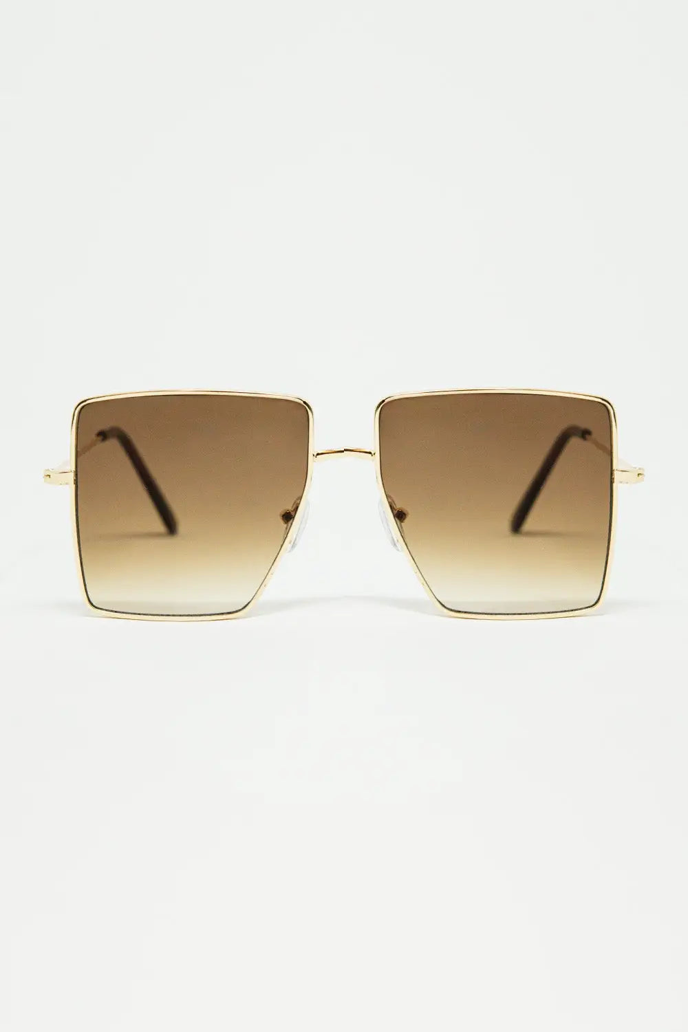 Q2 lunettes de soleil carrées et minimalistes
