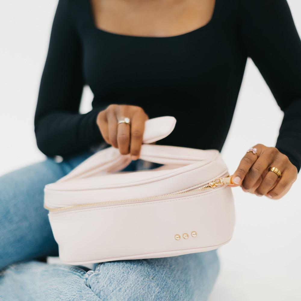 Madelyn Bow Makeup Bag - MELISSA JEAN