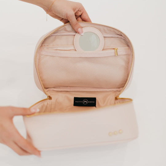 Madelyn Bow Makeup Bag - MELISSA JEAN