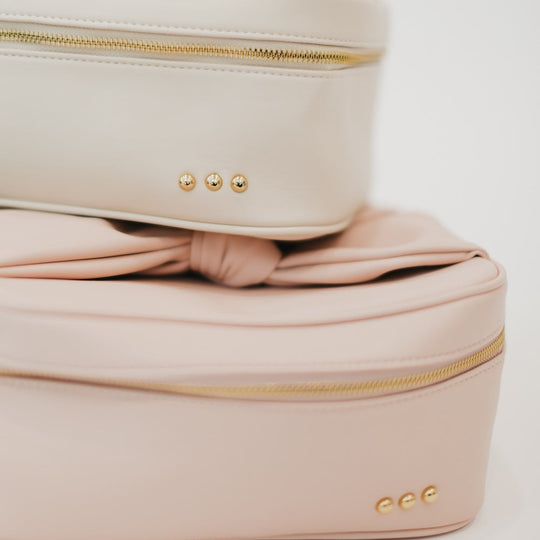 Madelyn Bow Makeup Bag - MELISSA JEAN