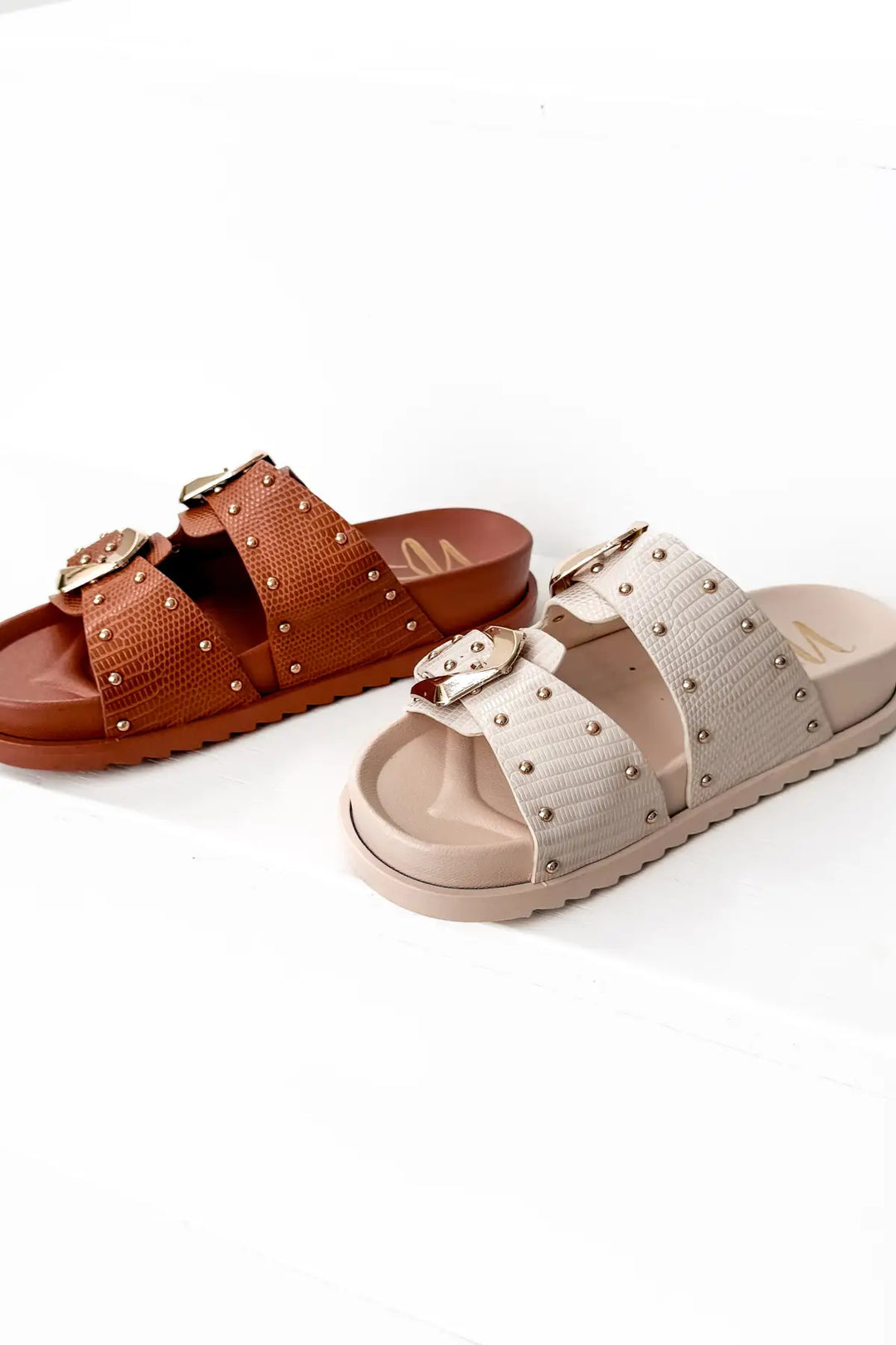 Marigold Sandal in Cognac - 130 Sandals