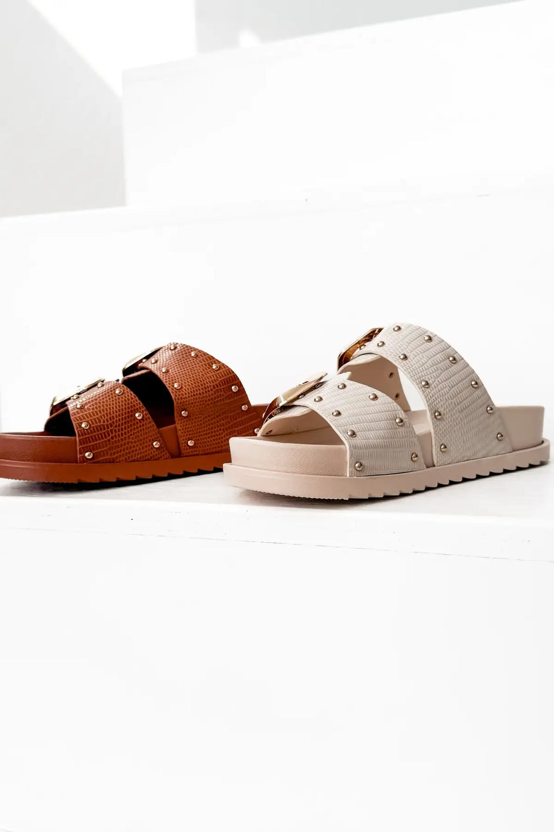 Marigold Sandal in Cognac - 130 Sandals