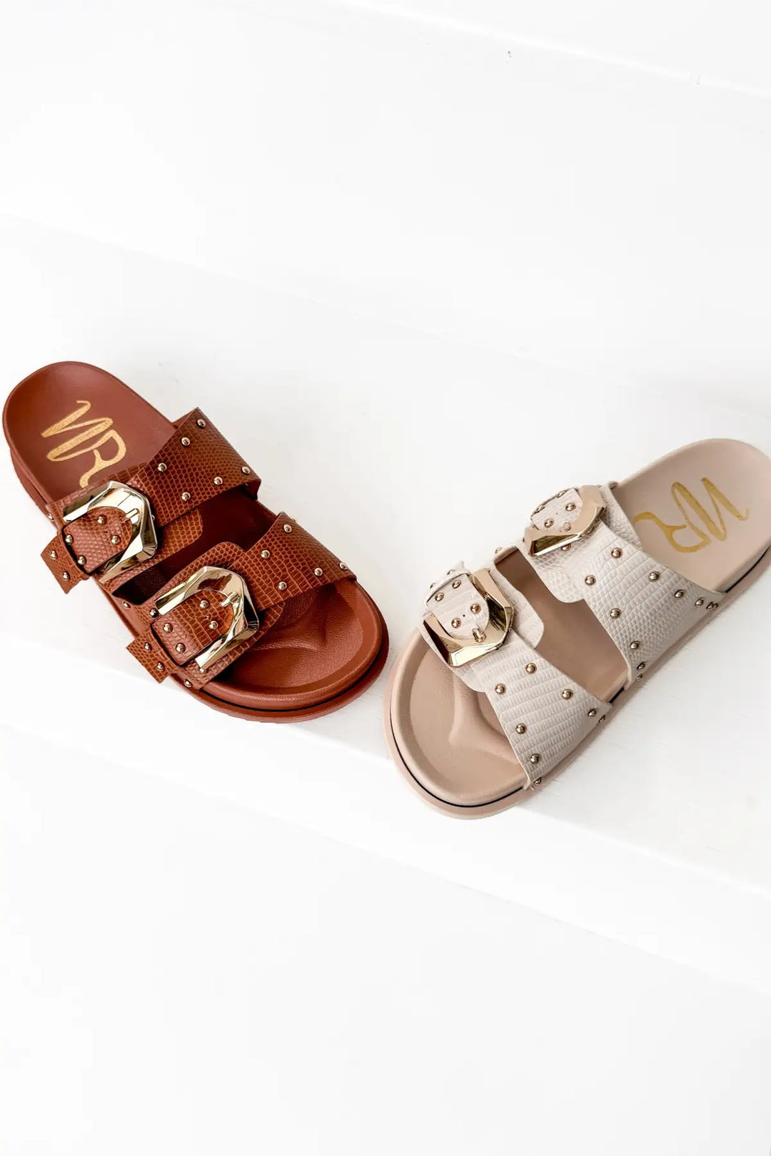 Marigold Sandal in Cognac - 130 Sandals