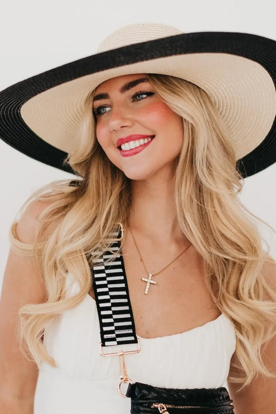 Miami Summer Wide Floppy Sun Hat - Hat